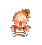 ポニーテールちゃんの敬語スタンプ❤️（個別スタンプ：31）