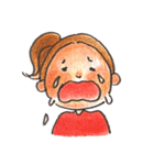 ポニーテールちゃんの敬語スタンプ❤️（個別スタンプ：35）