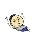 ポヨポヨおやじ（個別スタンプ：1）