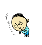 ポヨポヨおやじ（個別スタンプ：6）