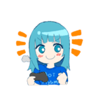葵あゆみちゃんスタンプ（個別スタンプ：7）