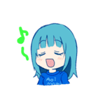 葵あゆみちゃんスタンプ（個別スタンプ：8）
