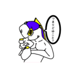よしかわの愉快な動物たちのスタンプ（個別スタンプ：3）