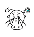 ウニはなげ(sea urchin nostril hairs)（個別スタンプ：24）