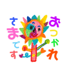 □△○へんてこすたんぷ○△□（個別スタンプ：3）