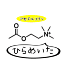 しゃべる神経伝達ホルモンたち（個別スタンプ：4）