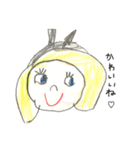 めめのお絵かきスタンプ（個別スタンプ：19）