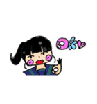 ゆる可愛い女の子スタンプ（個別スタンプ：1）