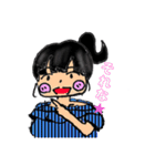 ゆる可愛い女の子スタンプ（個別スタンプ：3）