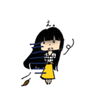 ゆる可愛い女の子スタンプ（個別スタンプ：6）