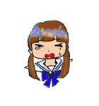 ゆる可愛い女の子スタンプ（個別スタンプ：11）