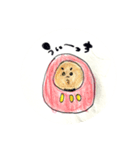 癒し系だるまちゃん（個別スタンプ：1）