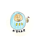 癒し系だるまちゃん（個別スタンプ：5）