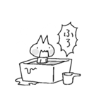 うるさく主張するねこ（個別スタンプ：4）