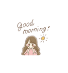 青木菜花スタンプ（個別スタンプ：1）