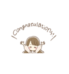 青木菜花スタンプ（個別スタンプ：8）