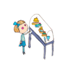 パリ子の日々（個別スタンプ：3）