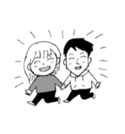 ひろきとあやめのなかよしスタンプ（個別スタンプ：1）