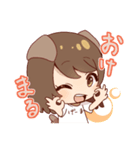 いっぱい使える！げーまーな女の子すたんぷ（個別スタンプ：3）
