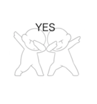 漫画のキャラスタンプ（個別スタンプ：3）