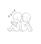 漫画のキャラスタンプ（個別スタンプ：4）