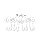 漫画のキャラスタンプ（個別スタンプ：6）