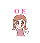 ♡大人かわいいSE女子♡（個別スタンプ：1）