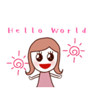 ♡大人かわいいSE女子♡（個別スタンプ：4）