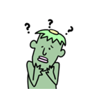 記憶力の冴えないカッパ（個別スタンプ：7）