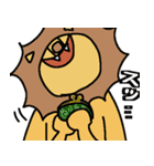 生き急ぎのライオン（個別スタンプ：15）