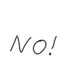 汚い字 日常で使いやすい 関西弁（個別スタンプ：2）
