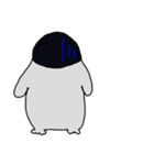 気になるシリーズ ペンギン（個別スタンプ：24）