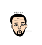 画伯(挨拶編)（個別スタンプ：7）