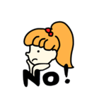ココちゃんスタンプ(しんぷる)（個別スタンプ：2）