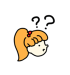 ココちゃんスタンプ(しんぷる)（個別スタンプ：4）