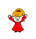 ココちゃんスタンプ(しんぷる)（個別スタンプ：6）