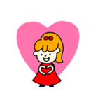 ココちゃんスタンプ(しんぷる)（個別スタンプ：8）