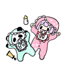 中華少女とパンダさん②（個別スタンプ：37）