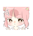 お花畑なおんなのコ（個別スタンプ：5）
