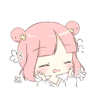 お花畑なおんなのコ（個別スタンプ：7）