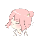 お花畑なおんなのコ（個別スタンプ：9）