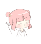 お花畑なおんなのコ（個別スタンプ：17）
