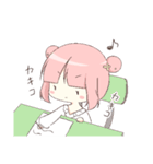 お花畑なおんなのコ（個別スタンプ：27）