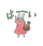 sarizuのナチュラルガーリースタンプ（個別スタンプ：2）