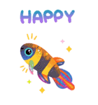 幸せな熱帯魚3（個別スタンプ：21）