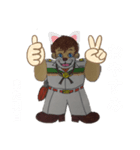 闇キャラ❗️ウエスタン列伝❗️ライオン参上（個別スタンプ：8）