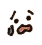 可愛行くて便利な顔スタンプ（個別スタンプ：17）