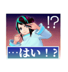 「全力で断る」ポンコツAIさん。（個別スタンプ：35）