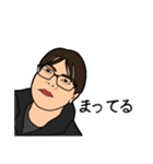 完全オリジナルの似顔絵（個別スタンプ：4）