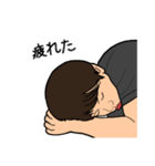 完全オリジナルの似顔絵（個別スタンプ：6）